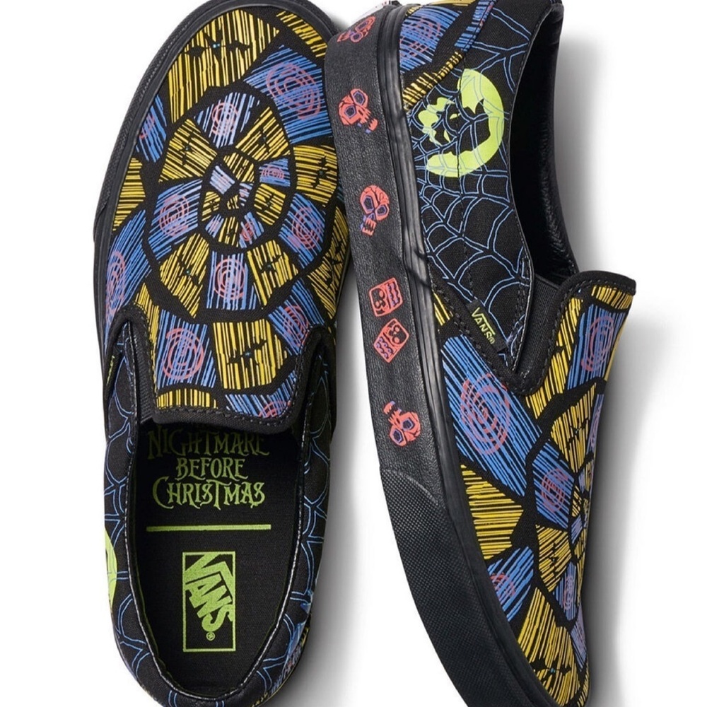 Glow in the Dark Nightmare Before Christmas Oogie Boogie Vans